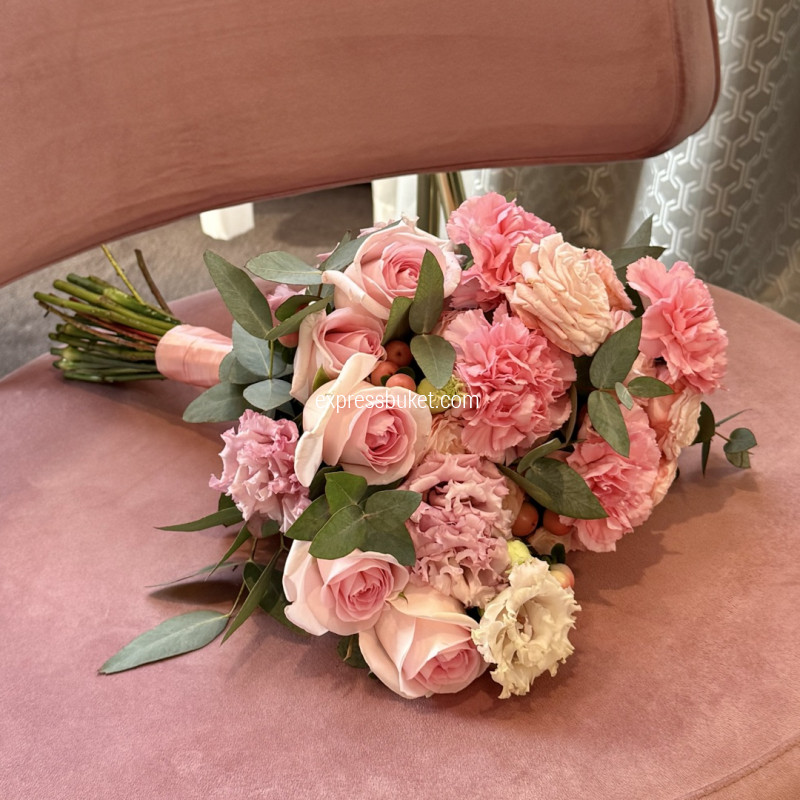 Букет невесты "Розовые мечты"